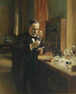 Edelfelt, portrait de Pasteur, 1885