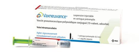 Vaxneuvance apporte une protection additionnelle contre les infections à pneumocoques avec 2 sérotypes supplémentaires.